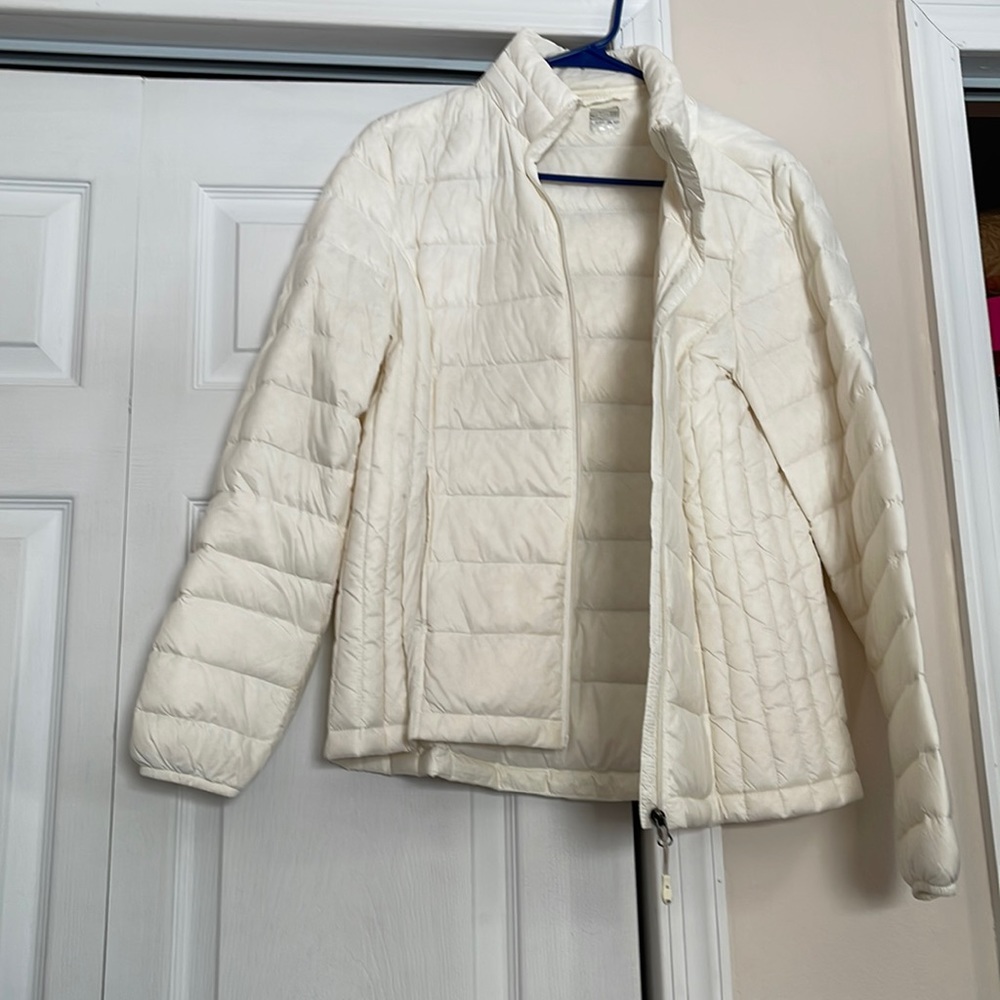 Off white puffer